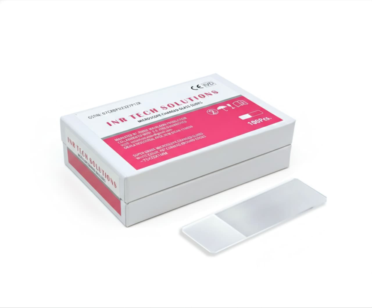 Charged Adhesion Slides 75×25 mm